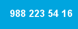 988 223 54 16